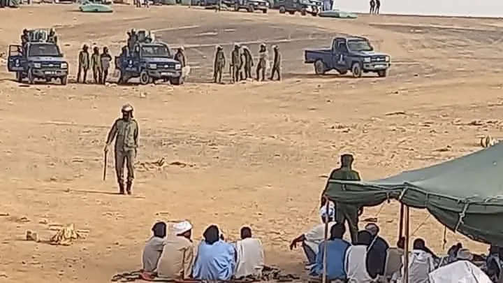 قرار رسمي بإخلاء مناطق التنقيب في تيرس زمور 10 كلم من الحدود