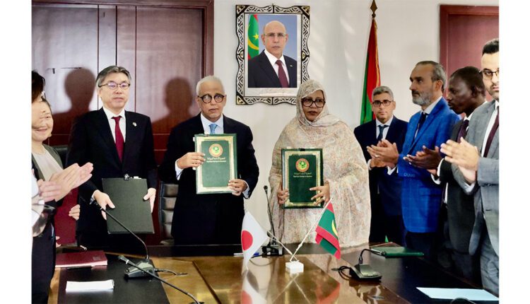 موريتانيا واليابان توقعان منحًا بقيمة 800 مليون ين لدعم التنمية والأمن الغذائي